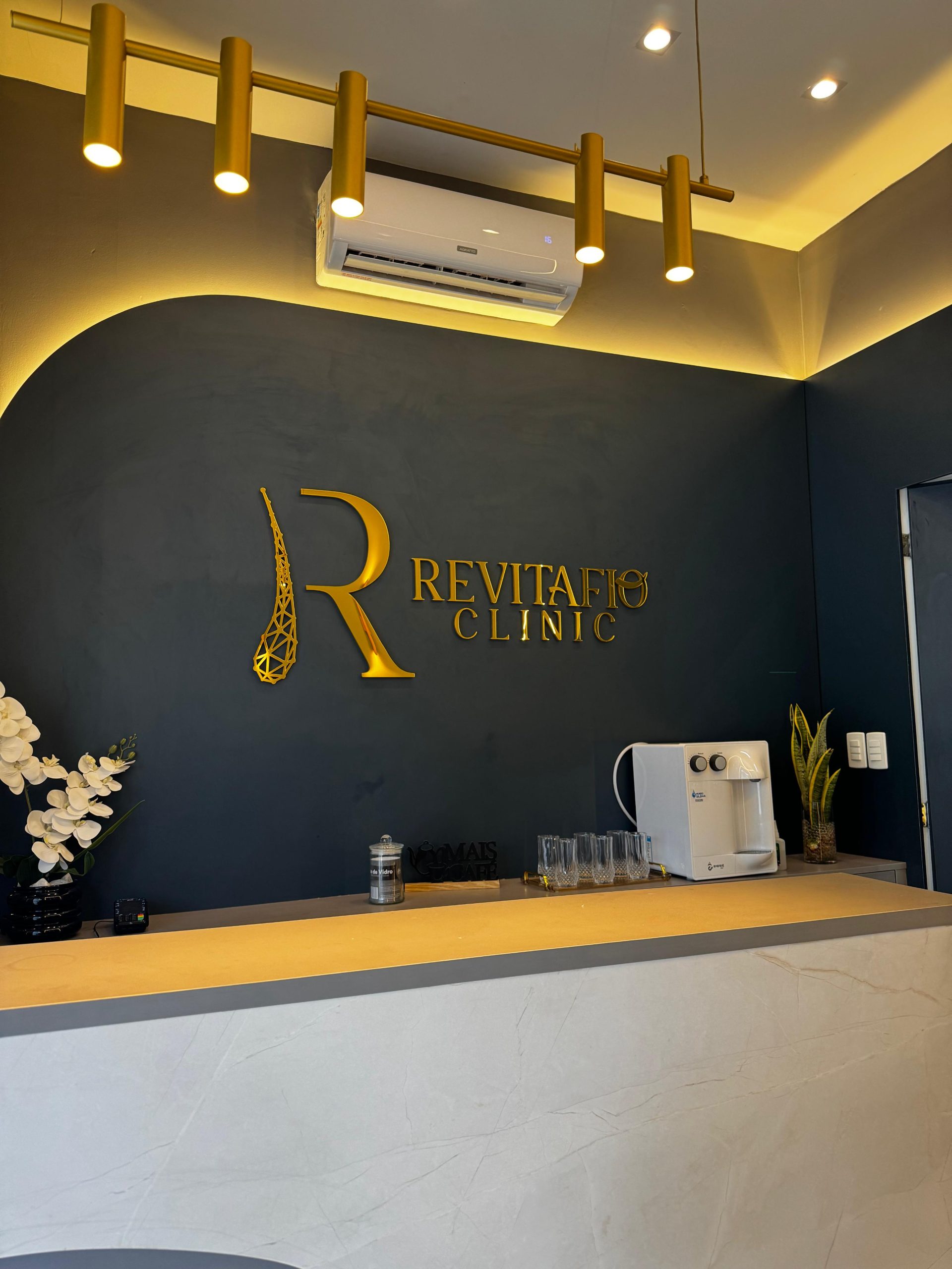 Sala de consulta da RevitaFio Clinic